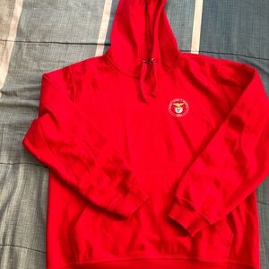 Benfica Hoodie, Men’s Large Red